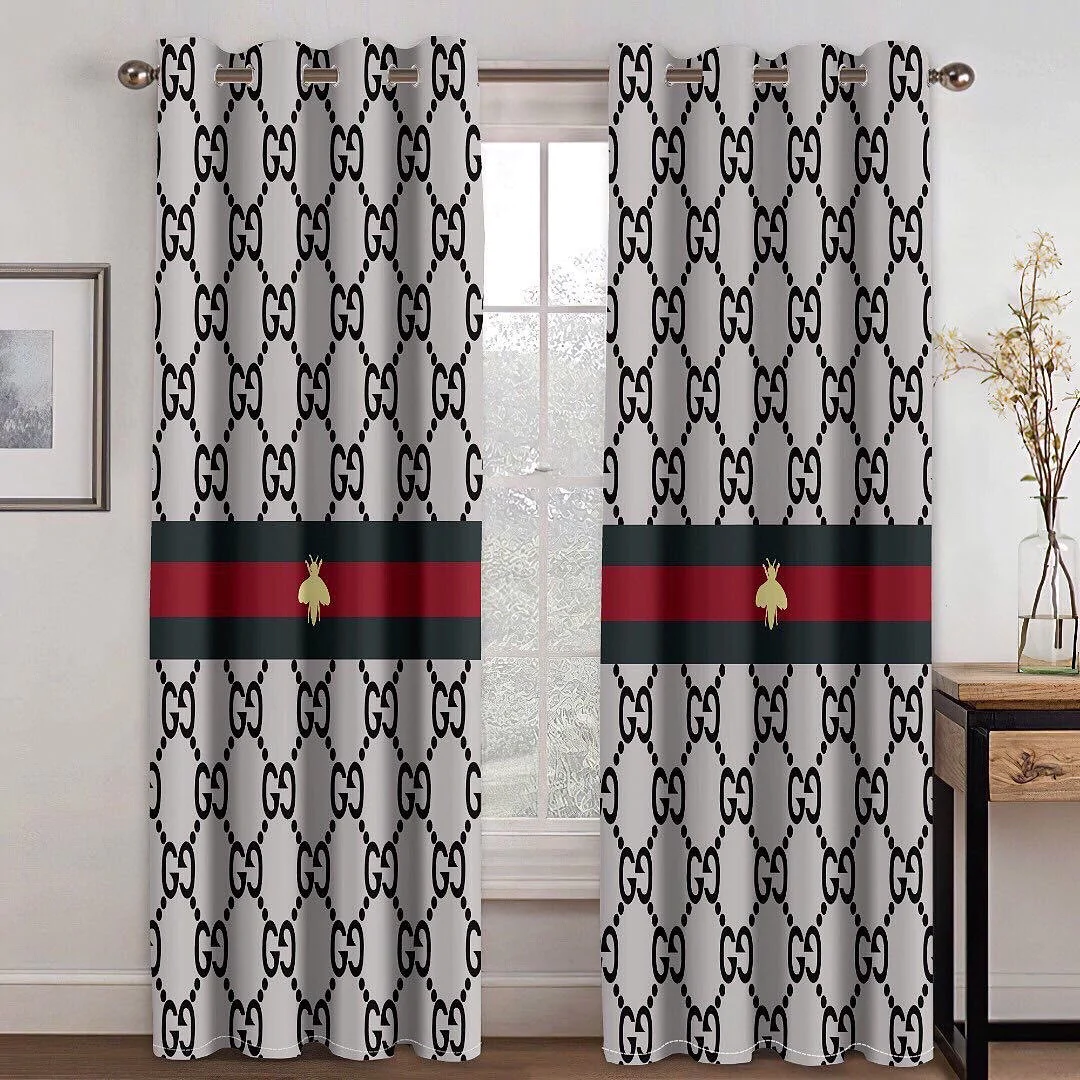 Gucci window curtains