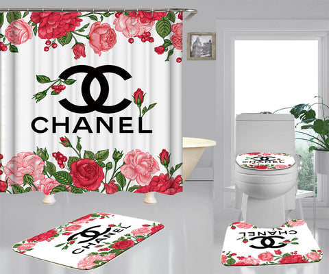 Chanel shower curtain