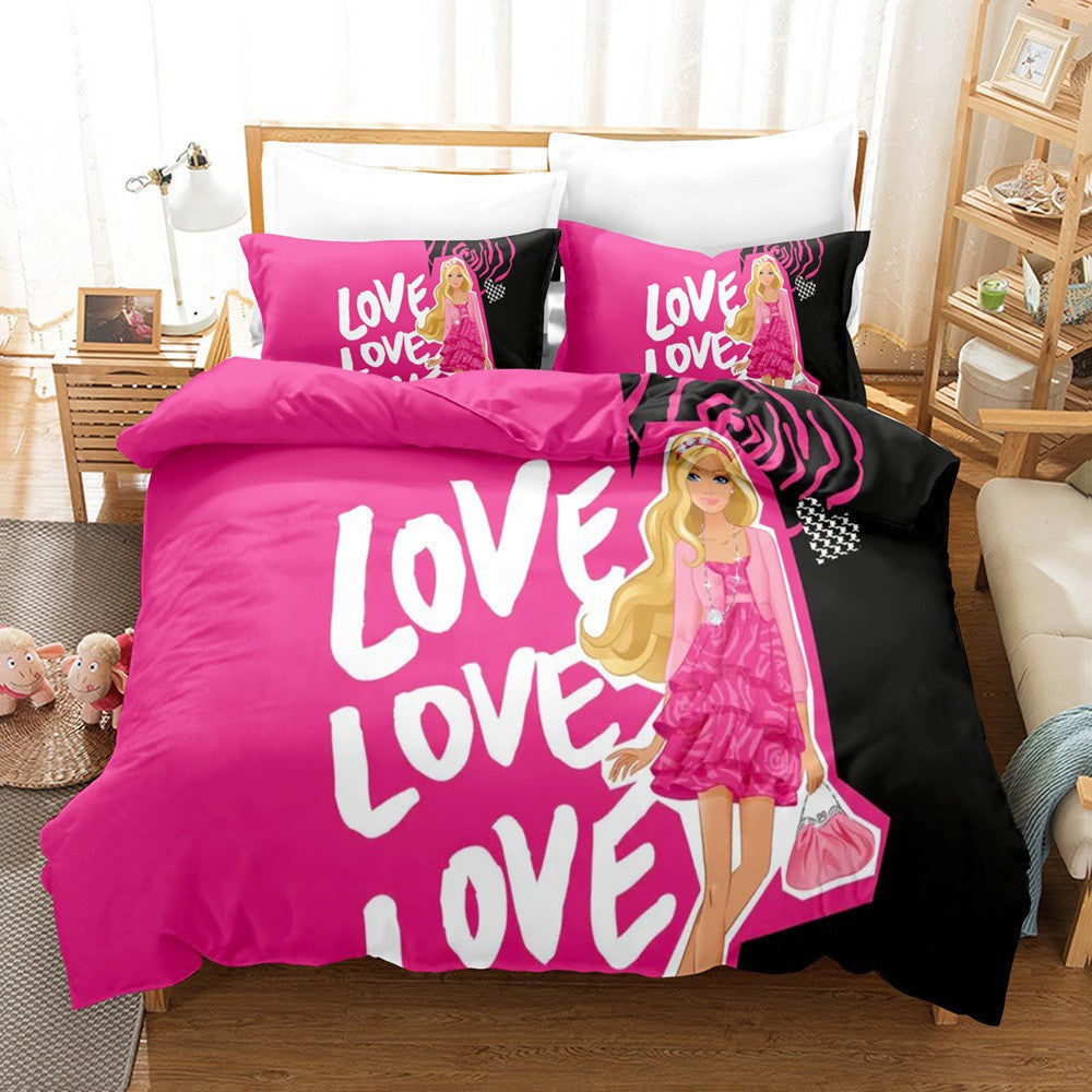barbie bed set