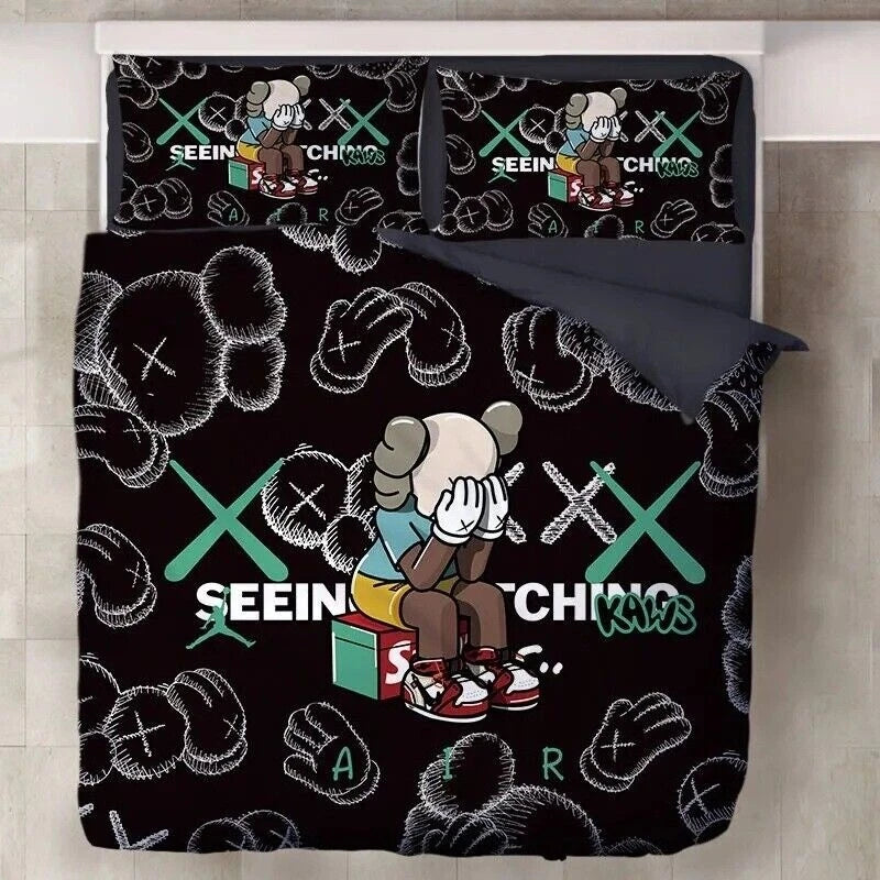 kaws bed sheets