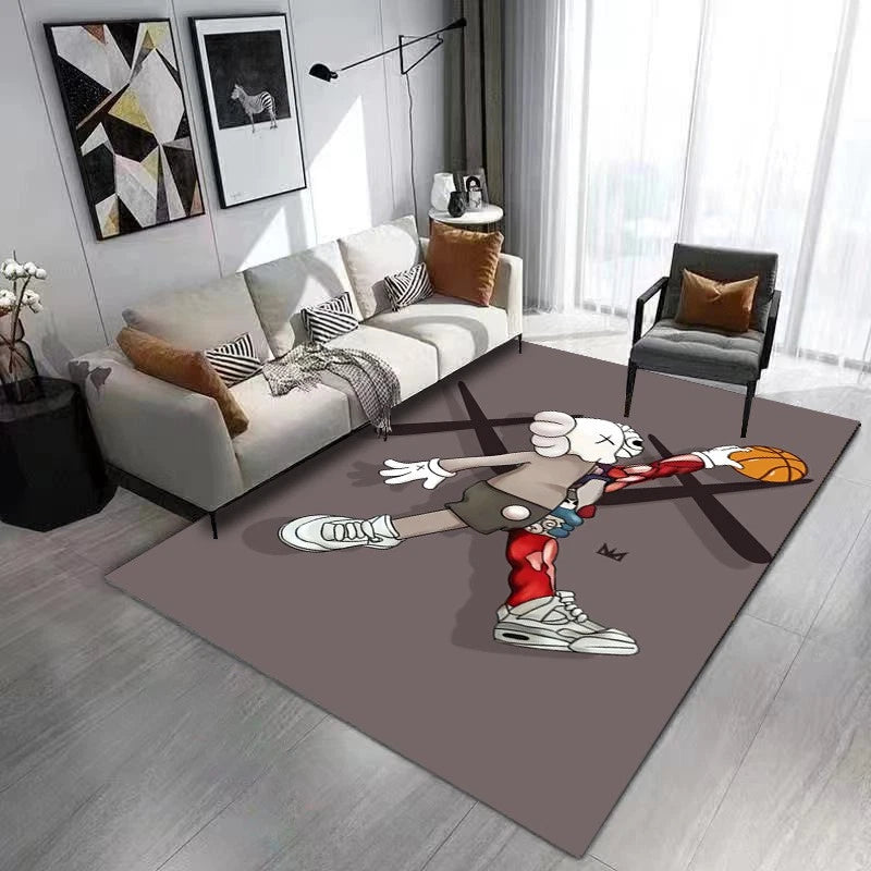 kaws rug