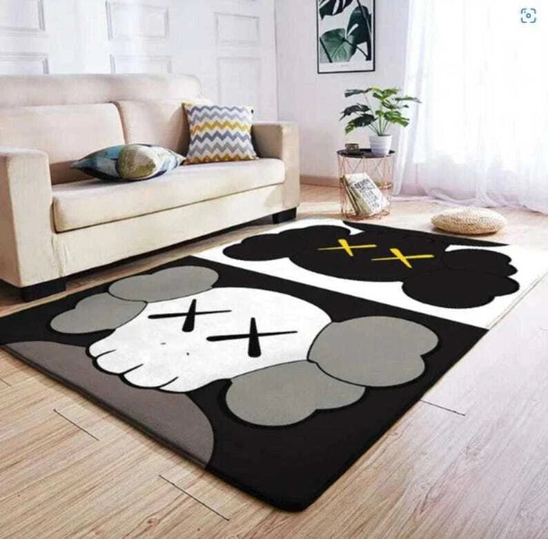 kaws rug