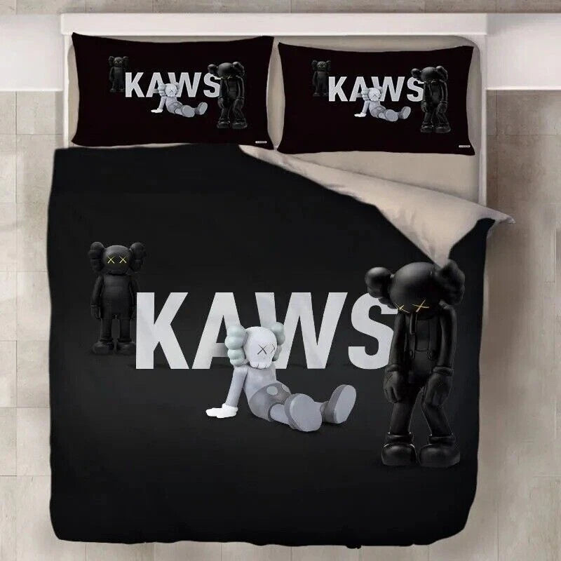 kaws bed sheets