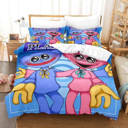 huggy wuggy bedding set