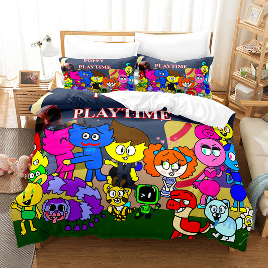 huggy wuggy bedding set