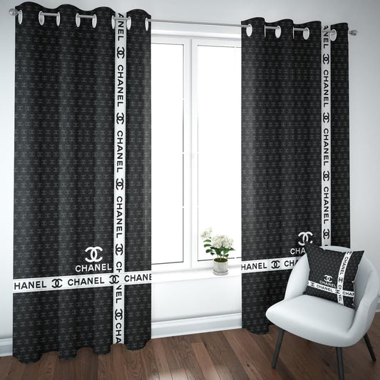 chanel window curtains
