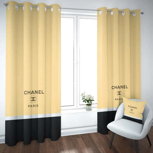 chanel window curtains