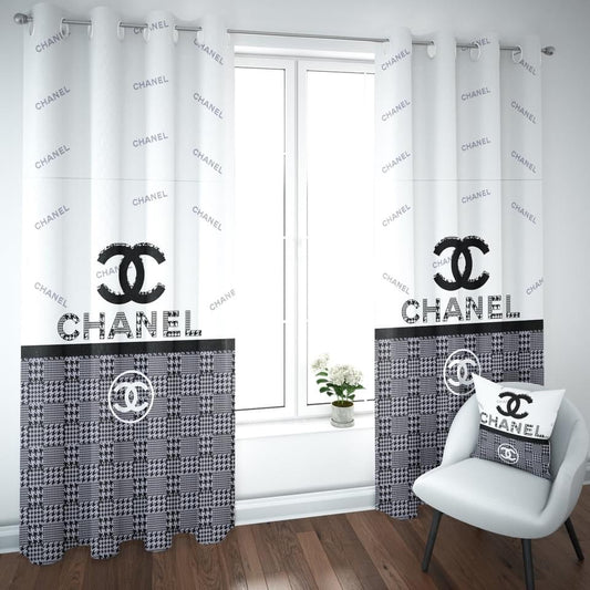 chanel window curtains