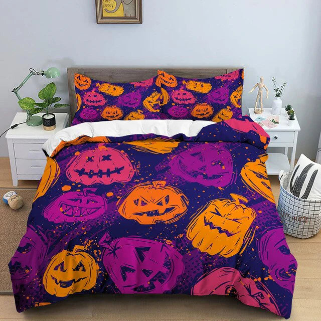halloween bedding