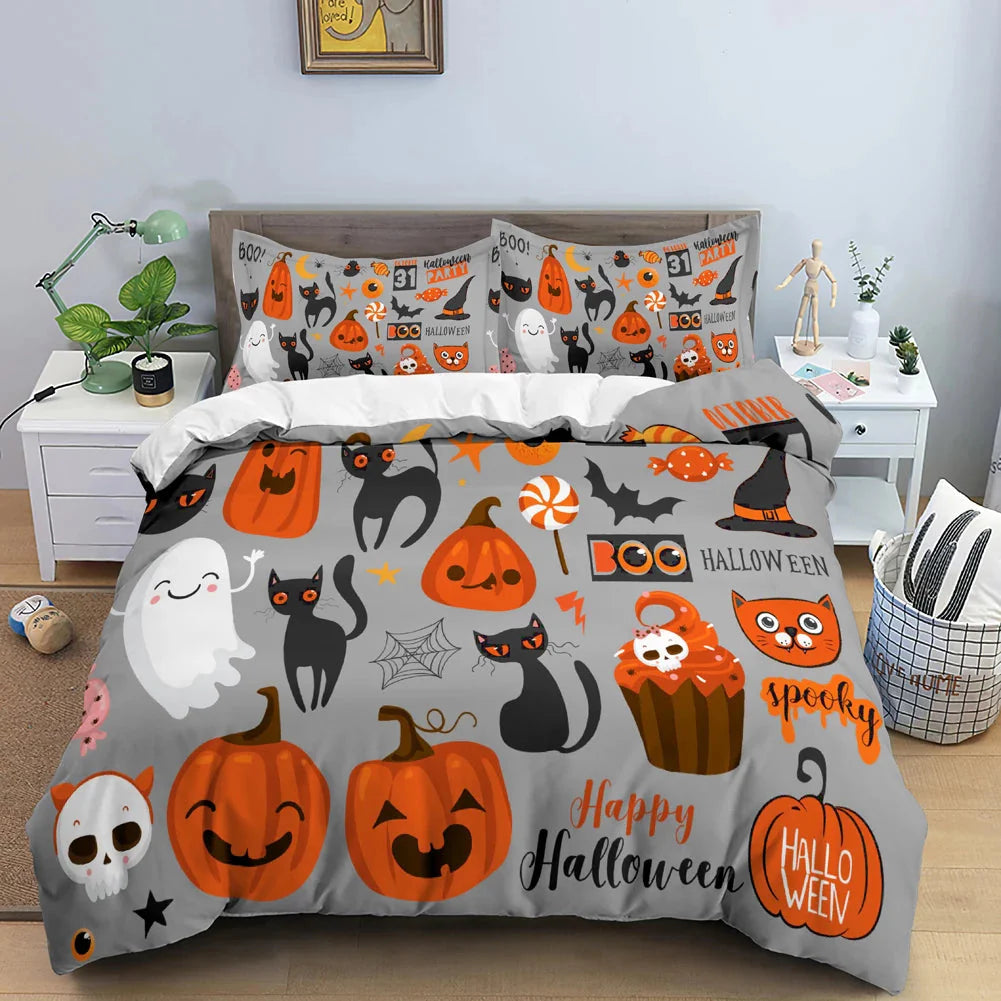 halloween bedding