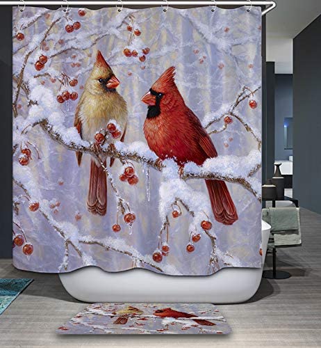 christmas shower curtains