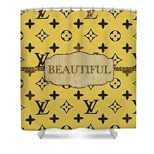 shower curtains louis vuitton​