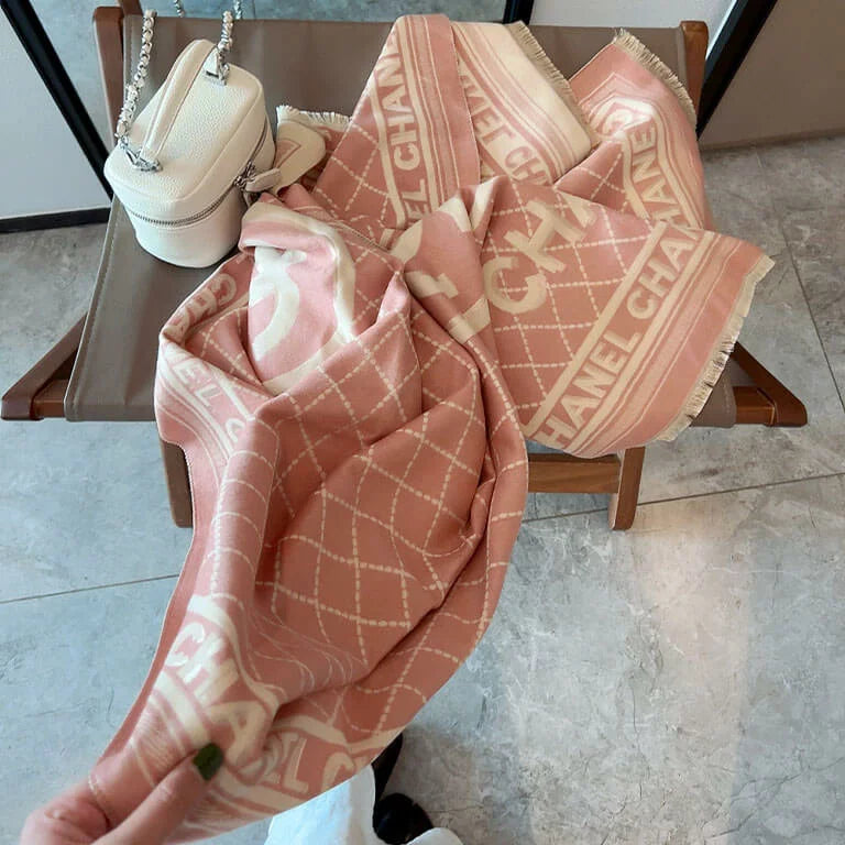 chanel scarf with colors