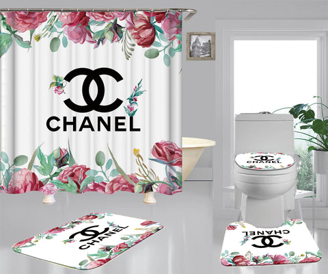 Chanel shower curtain