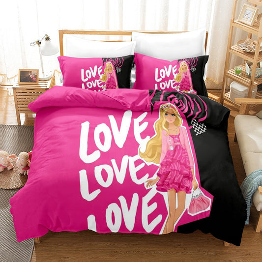 barbie bed set