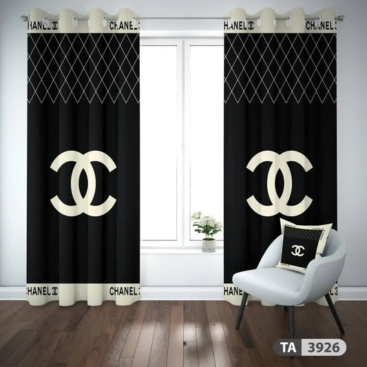 chanel window curtains