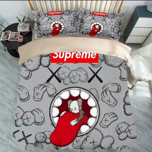 kaws bedding set