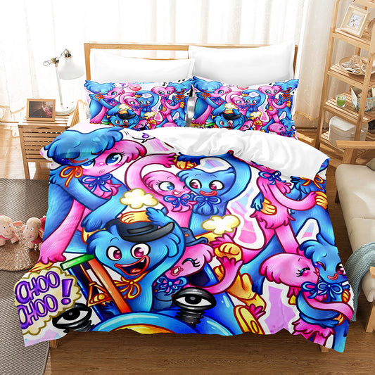 huggy wuggy bedding set