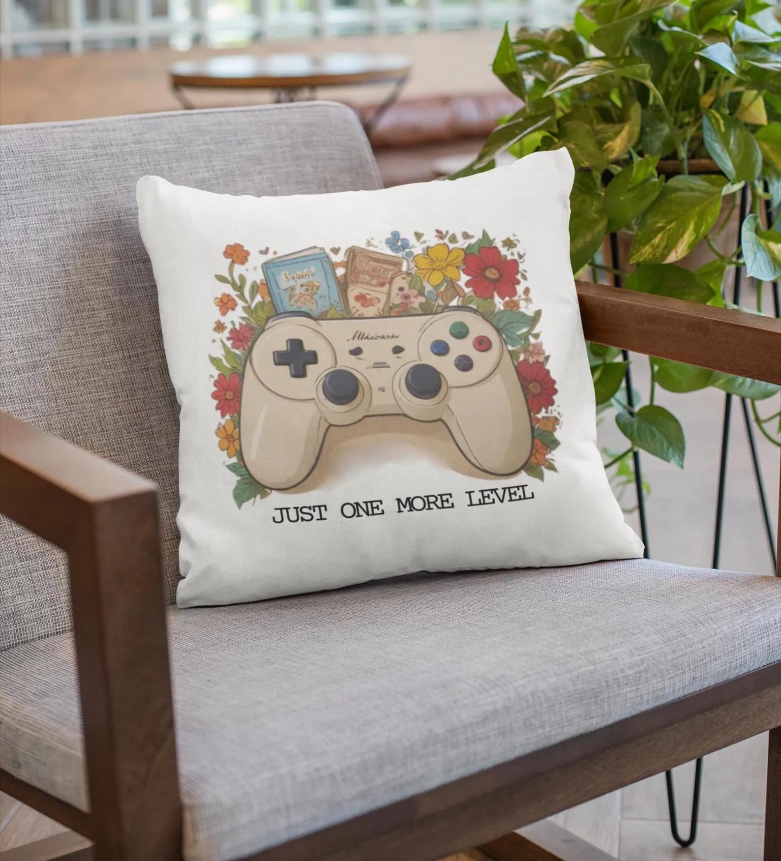 Game on pillow
