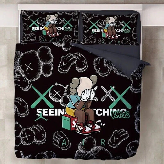 kaws bed sheets