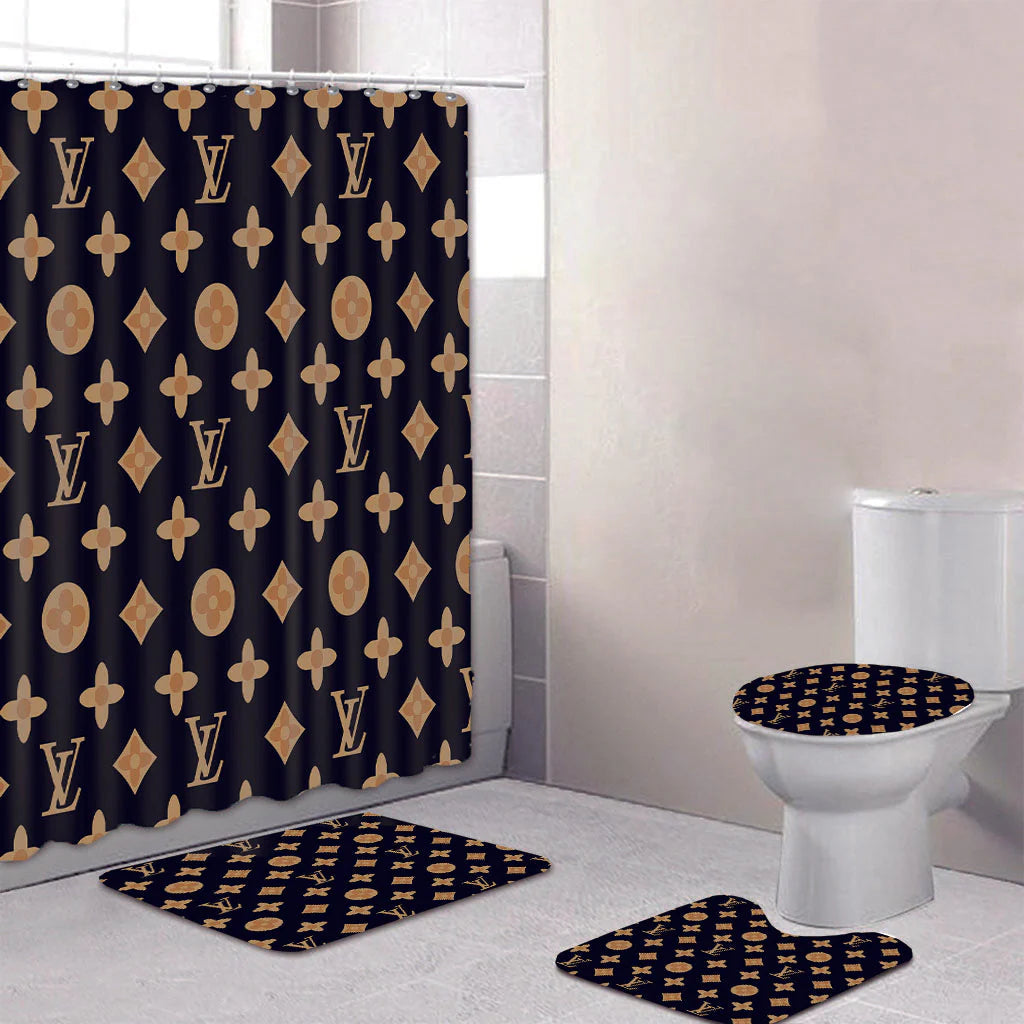 shower curtains louis vuitton​