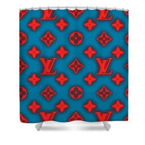 louis vuitton shower curtain