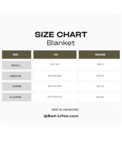 size chart bed lifee
