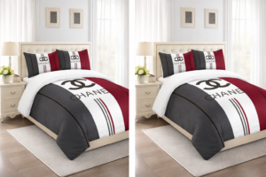  Chanel bed set