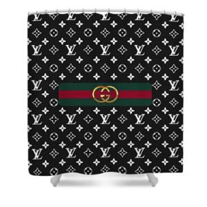 Louis Vuitton Shower Curtain