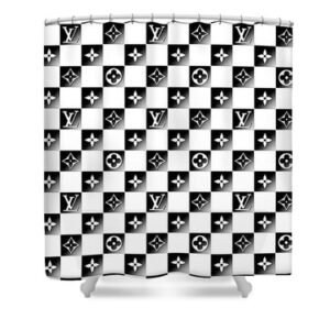 louis vuitton shower curtain