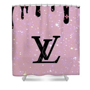 Louis Vuitton Shower Curtain