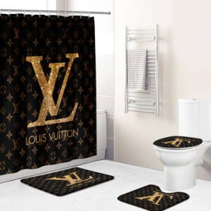 Louis Vuitton shower curtain
