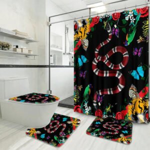 Gucci shower curtain