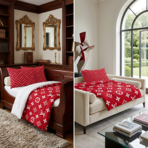 louis vuitton bed set