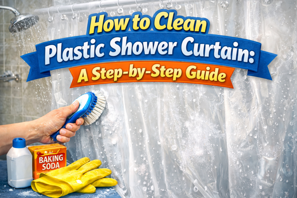 How to Clean Plastic Shower Curtain

