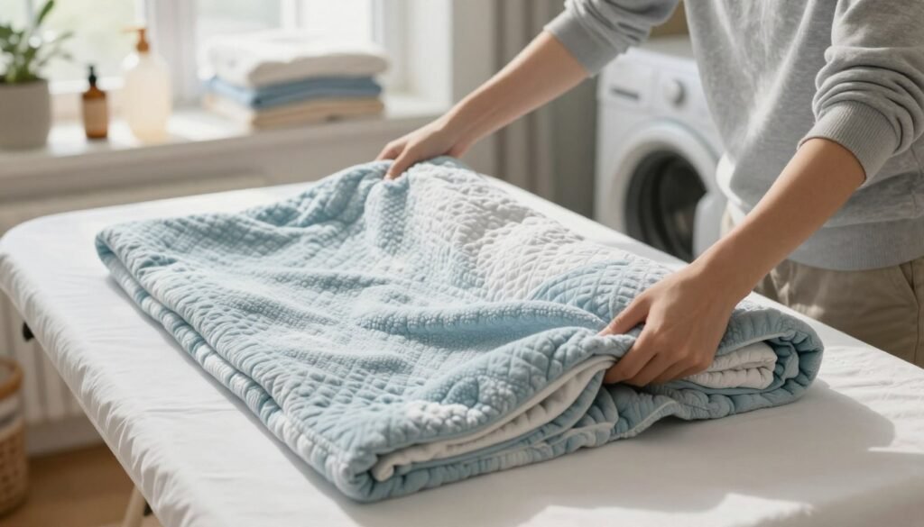 Drying your weighted blanket safely Drying your weighted blanket safely