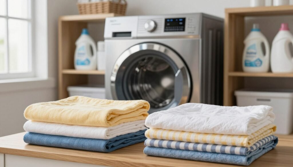 bed sheets washing machine setting