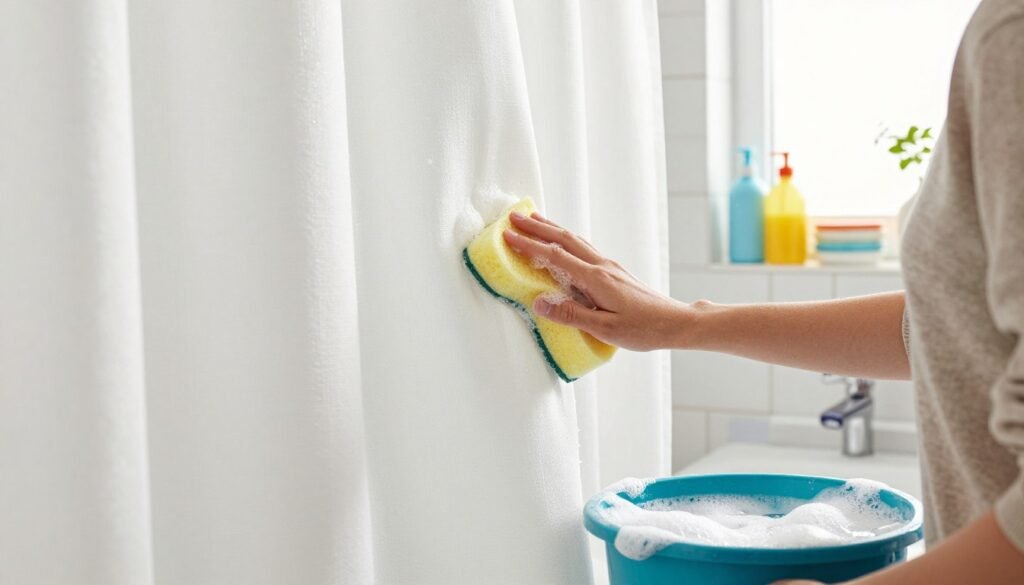 how to clean cloth shower curtain how to clean cloth shower curtain